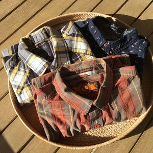 MEN’S  LONG SLEEVE BUTTON DOWN SHIRT BUNDLE